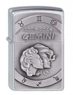 Zippo Zodiac Gemini Emblem
